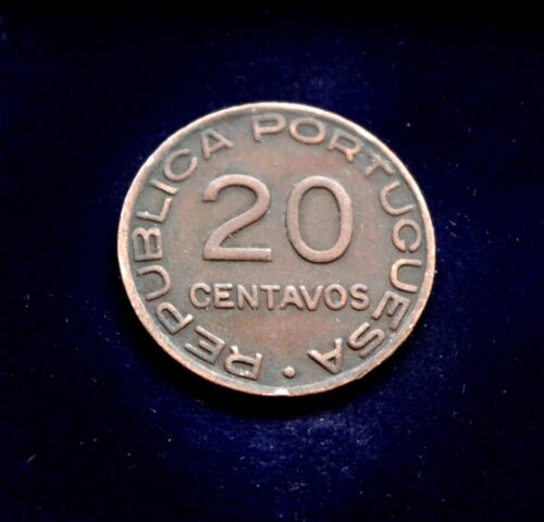 moneta, 20 sentavų, Mozambikas