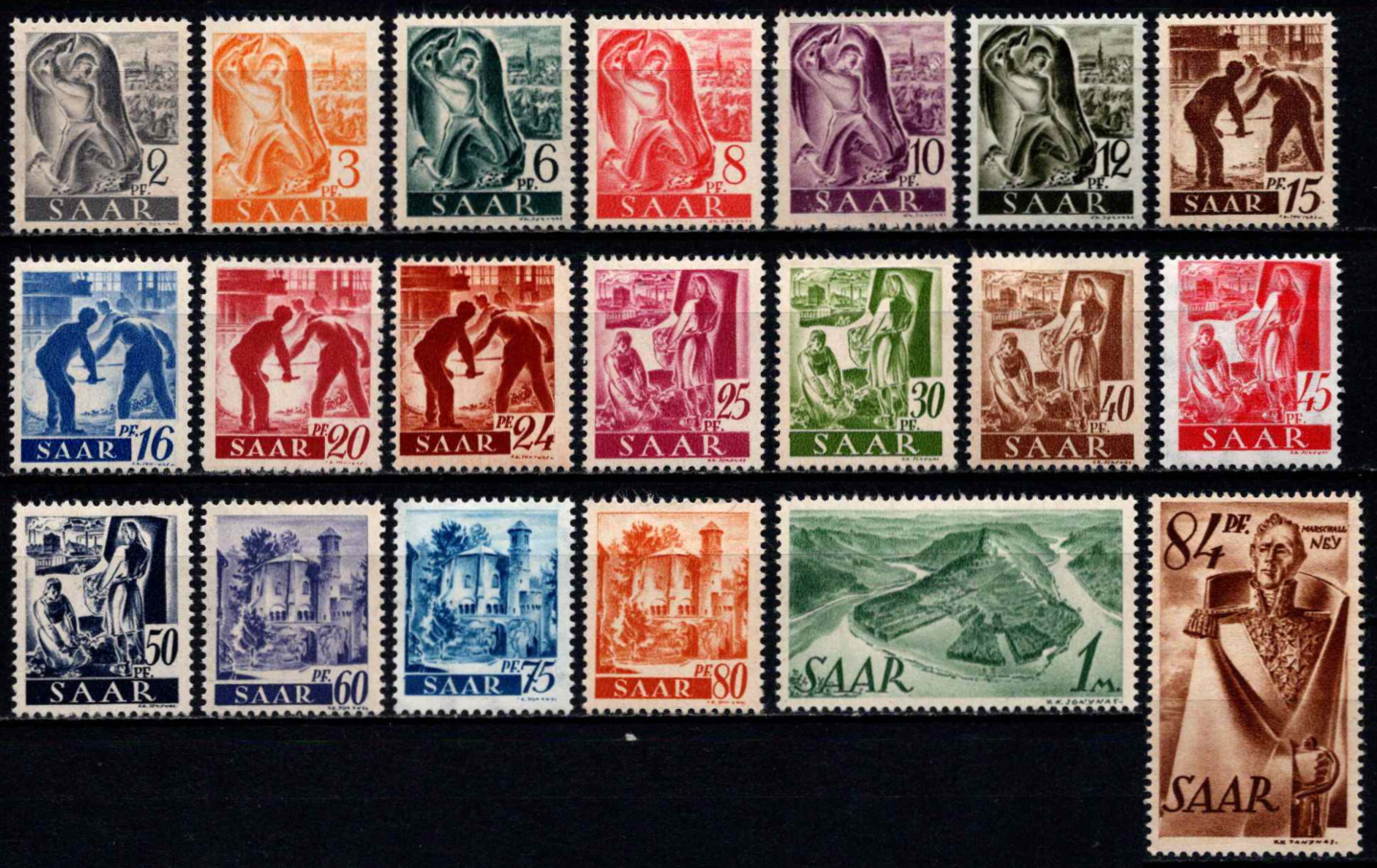 Profesijos ir Saro žemių peizažai