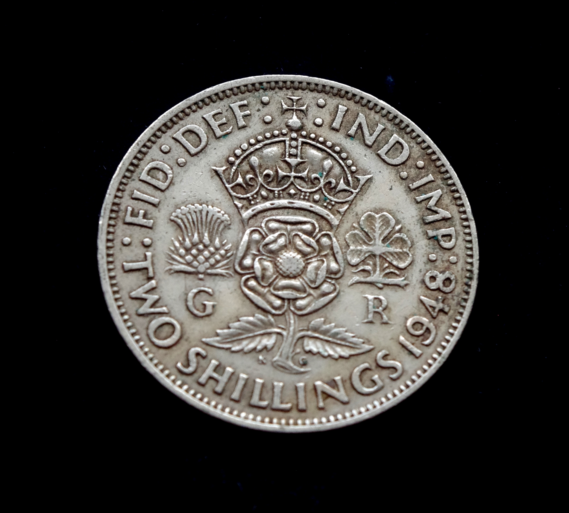 moneta, 2 šilingai, Jungtinė Karalystė