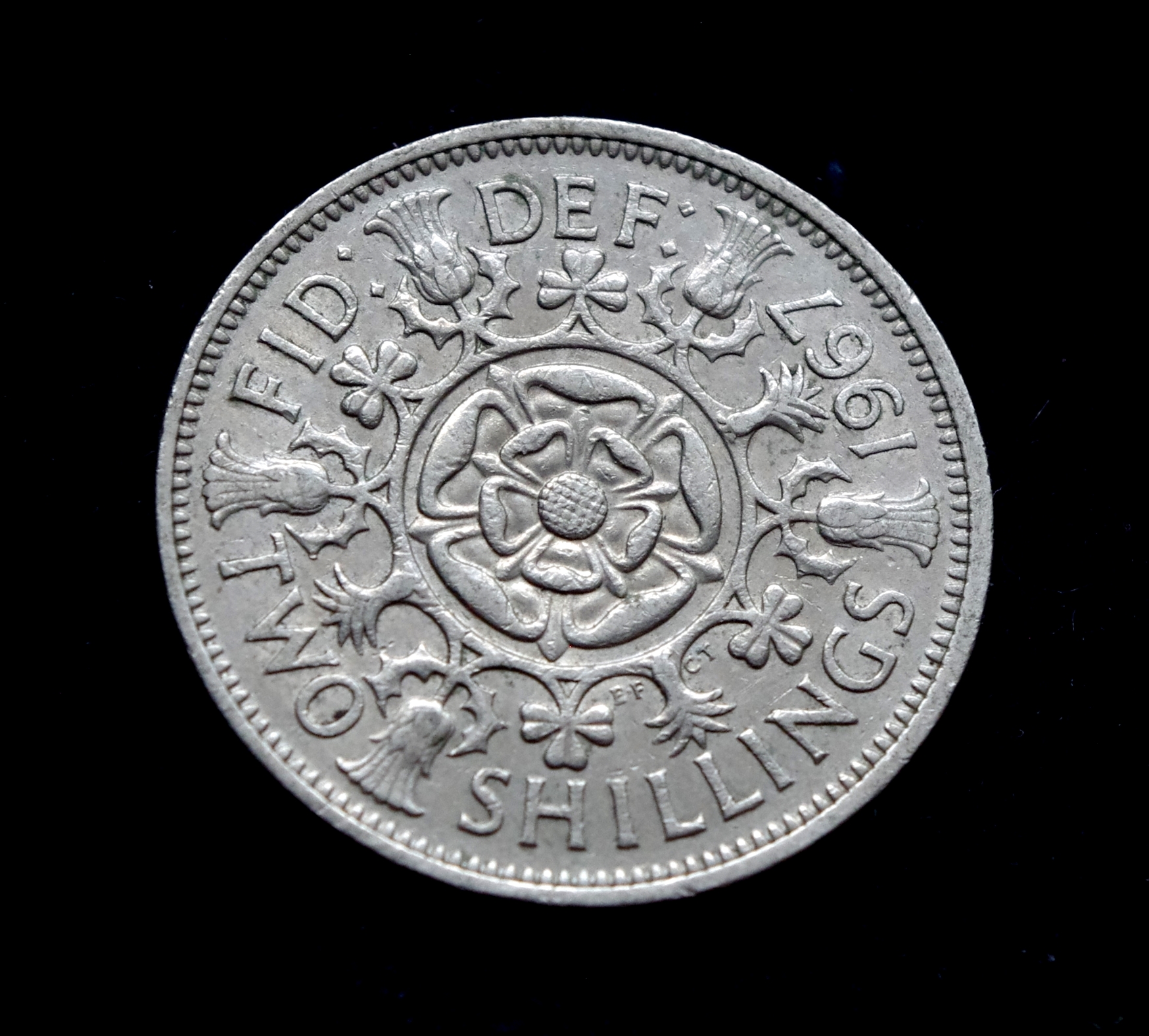 moneta, 2 šilingai, Jungtinė Karalystė