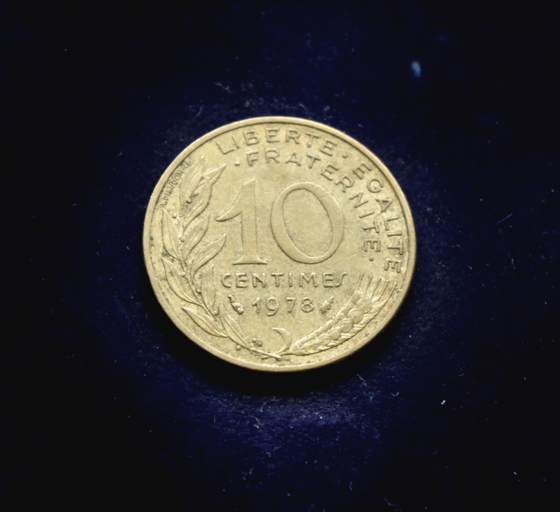 moneta, 10 santimų, Prancūzija