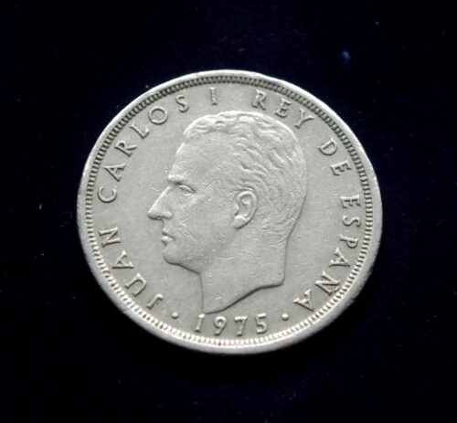 moneta, 25 pesetos, Ispanija