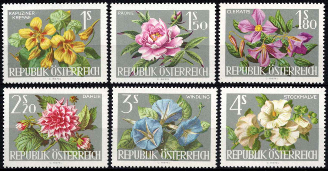 Austrija, pilna serija, MiNr 1145-1150 MNH**