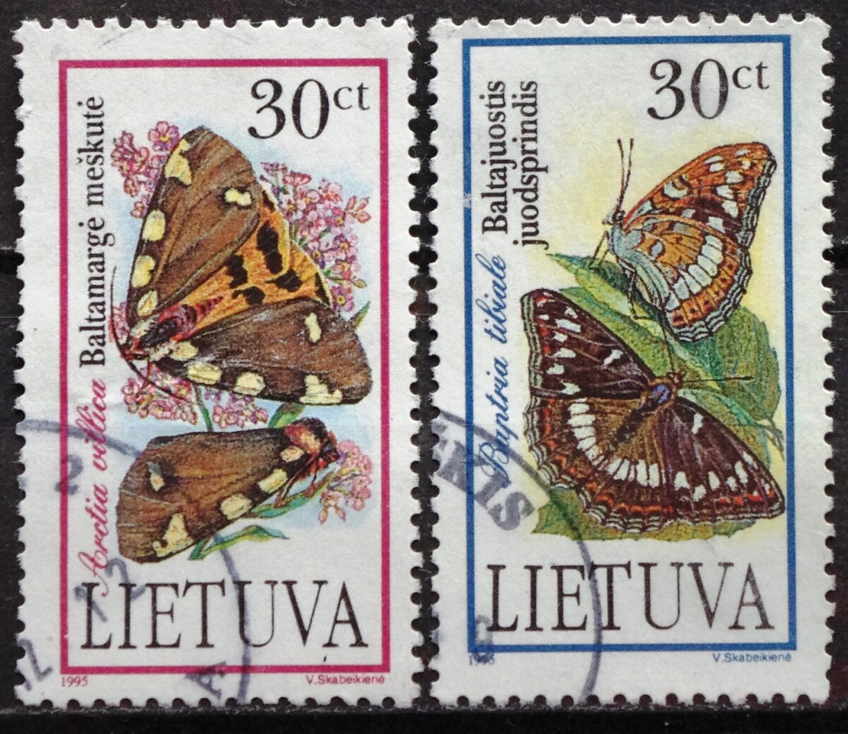 Pašto ženklai, drugiai, Lietuva