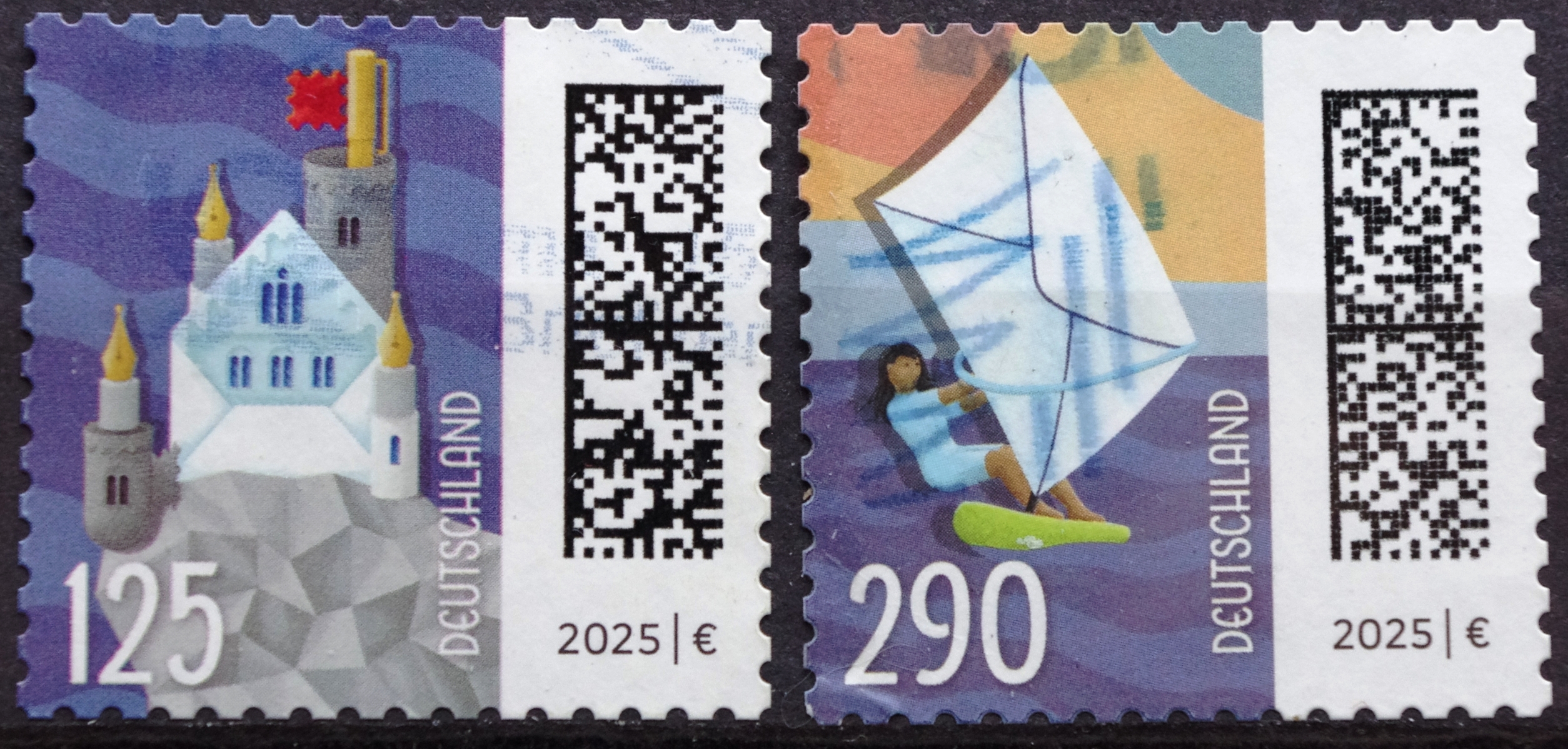 pašto ženklai, Vokietija. Laiškų pasaulis