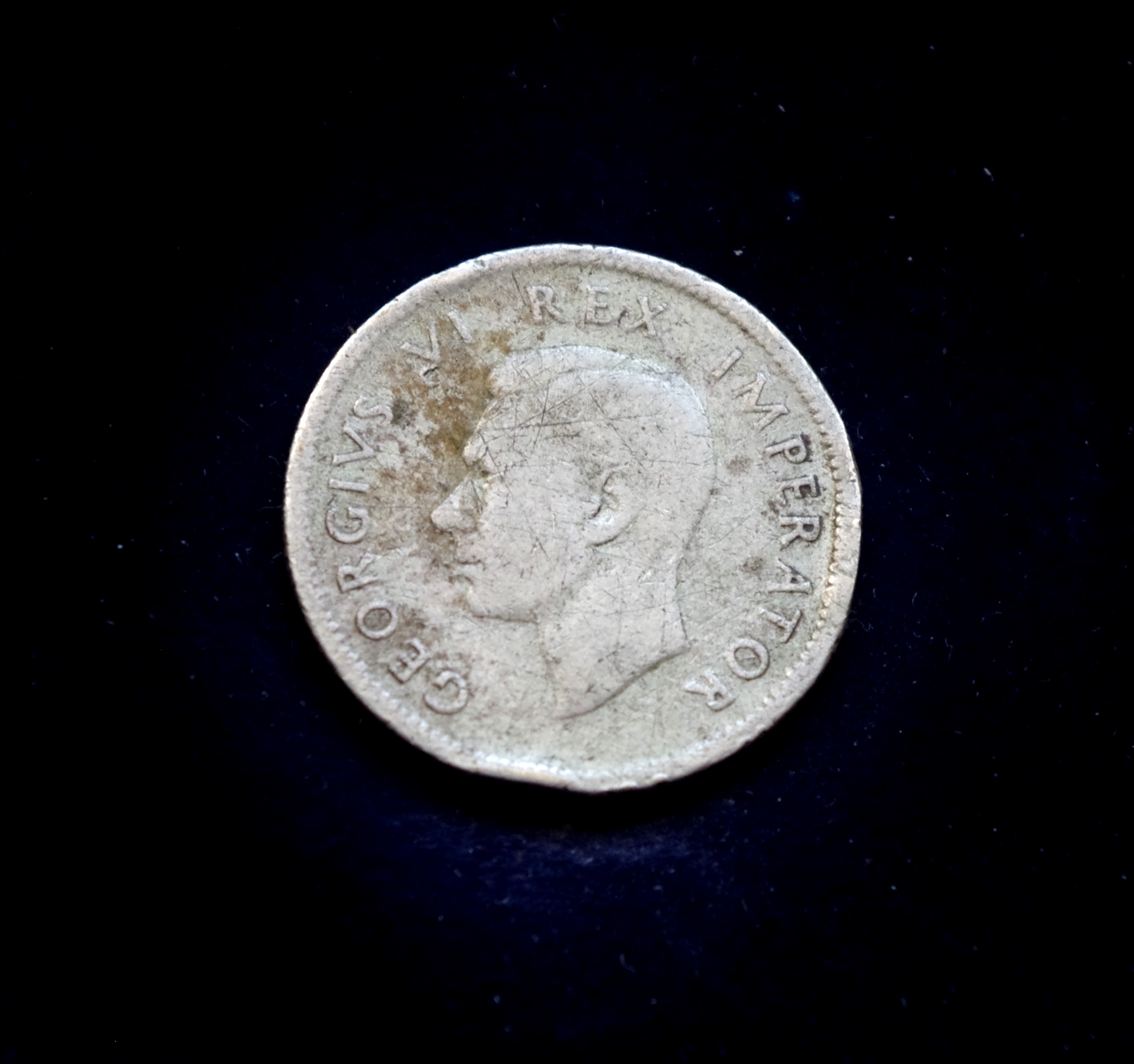 Pietų Afrikos 1 šilingo sidabrinė moneta