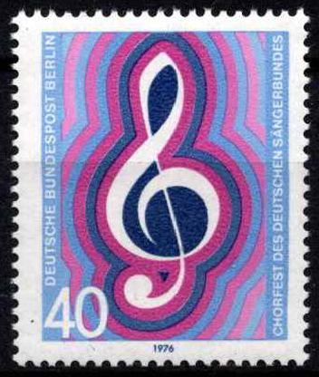 Vokietija, Vakarų Berlynas, MiNr 522 MNH**