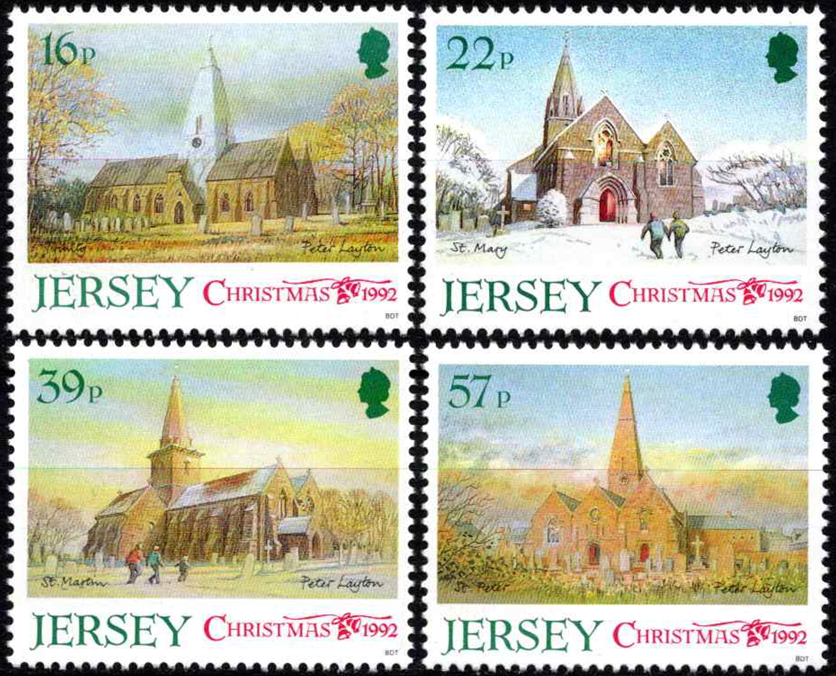 Džersis, pilna serija, MiNr 591-594 MNH**