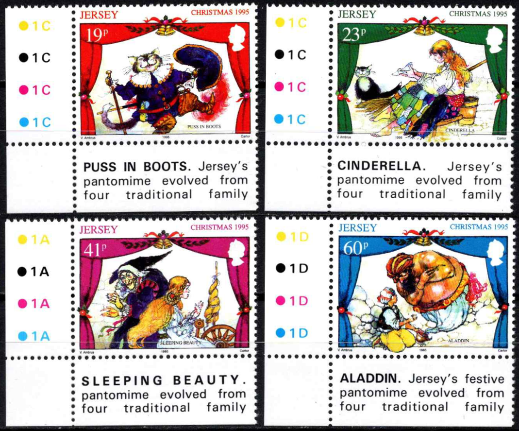 Džersis, pilna serija, MiNr 723-726 MNH**