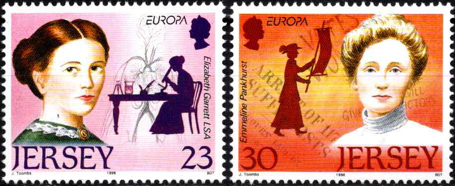 Džersis, pilna serija, MiNr 735-736 MNH**