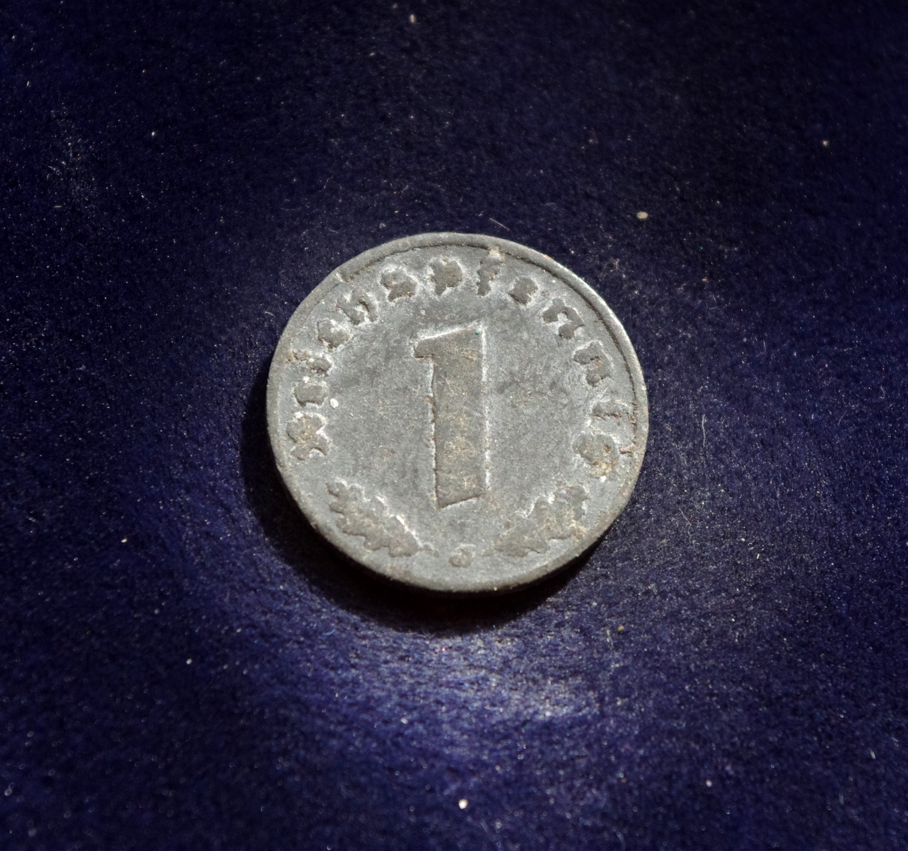 moneta 1 reichspfenigas 1941 m. Trečiasis Reichas, Vokietija