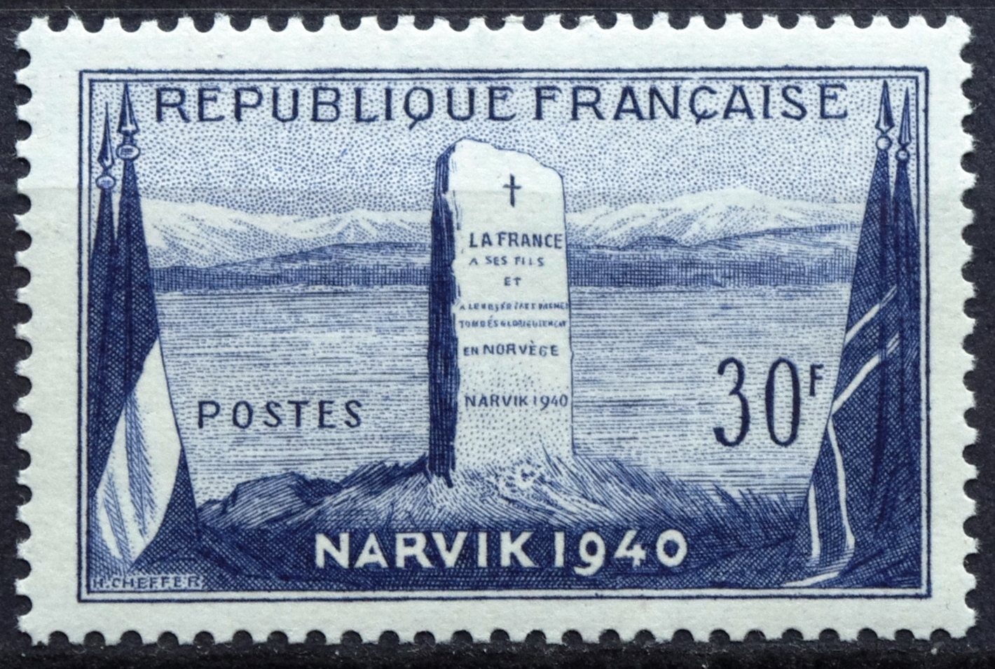 pašto ženklas, Prancūzija