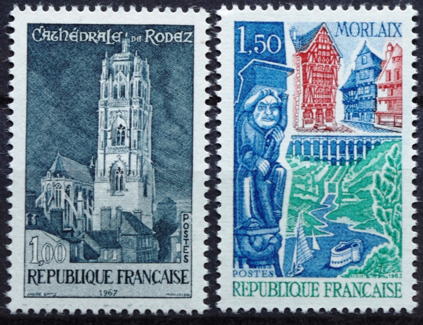 pašto ženklai, Prancūzija