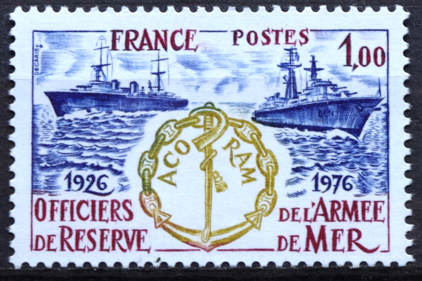 pašto ženklas, Prancūzija