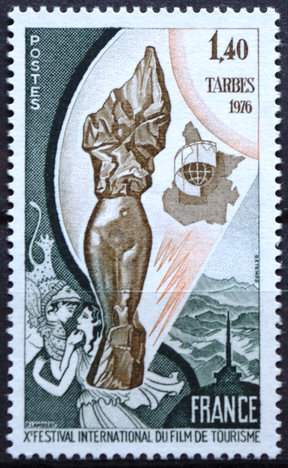 pašto ženklas, Prancūzija