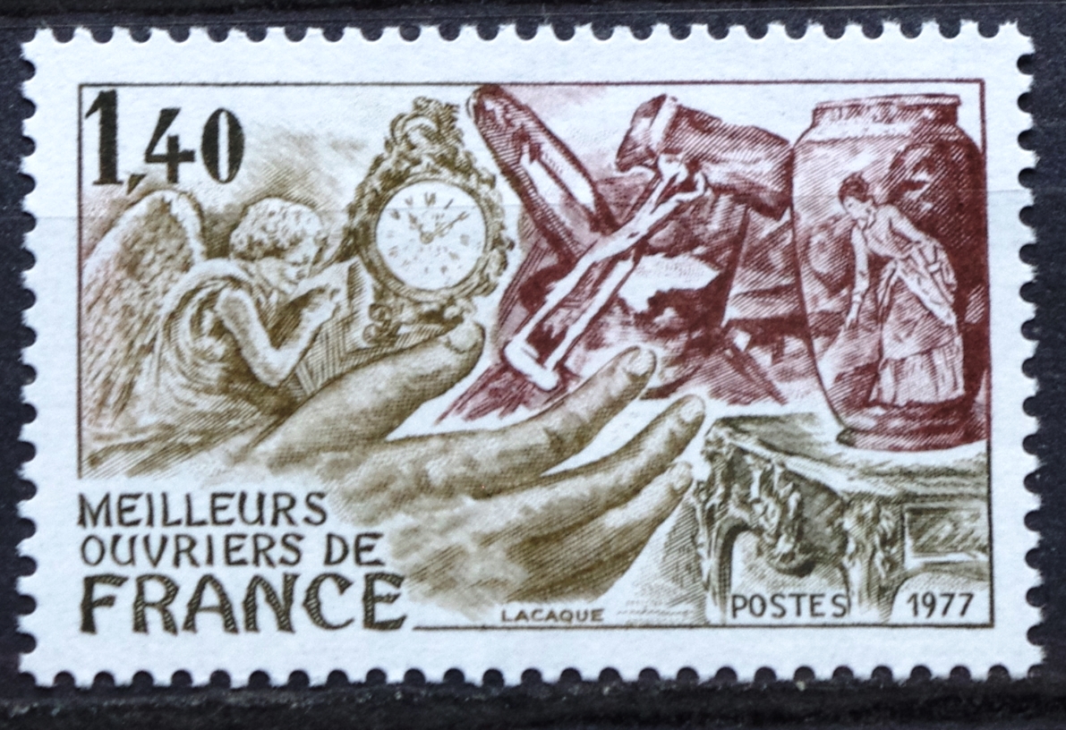 pašto ženklas, Prancūzija