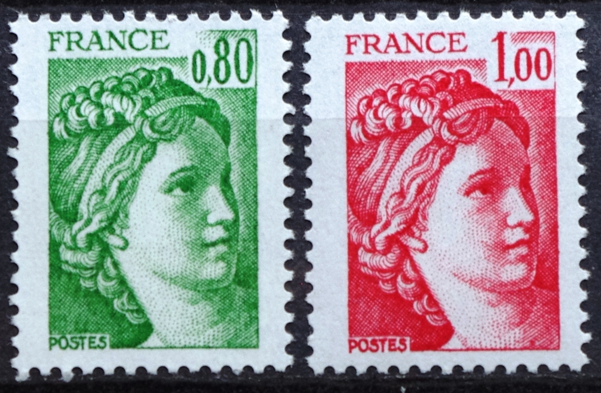 pašto ženklai, Prancūzija