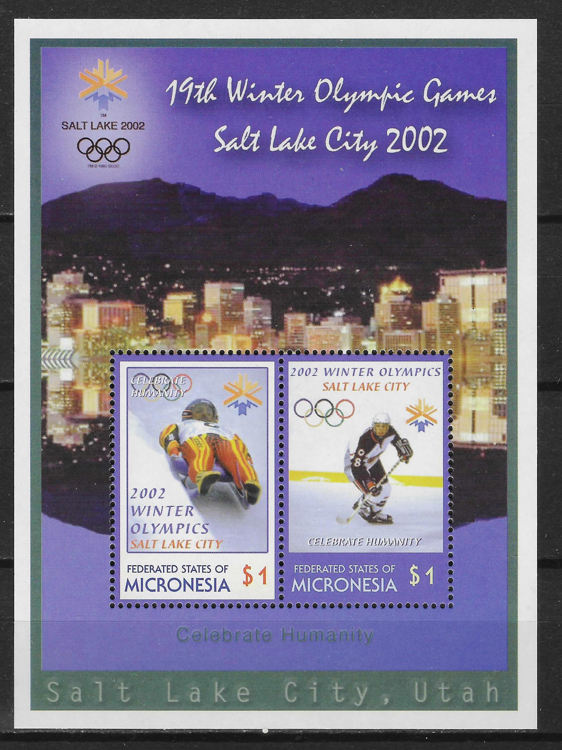 Mikronezija, blokas Nr. 103 MiNr 1286-1287 MNH** V