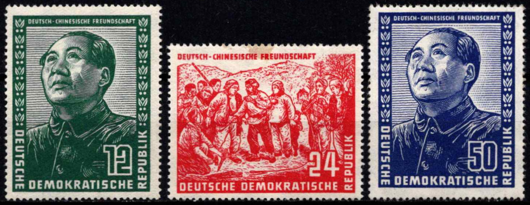 Vokietijos Demokratinė Respublika (VDR), pilna serija, MiNr 286-288 MNH**/MLH*