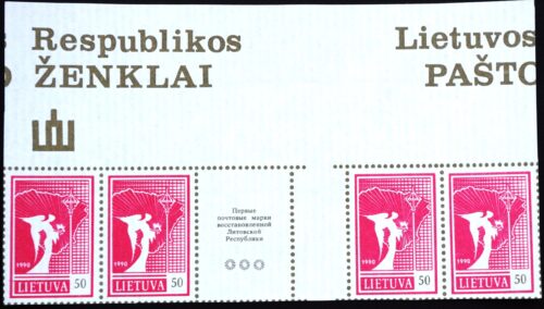 Lietuvos pašto ženklai, angelas