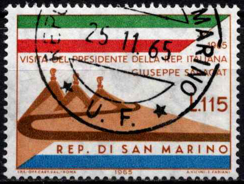 San Marinas, MiNr 849 Used (O)