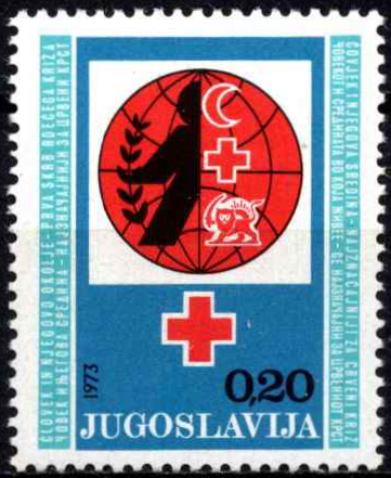 Jugoslavija, privalomų priemokų ženklas, MiNr 44 MNH**