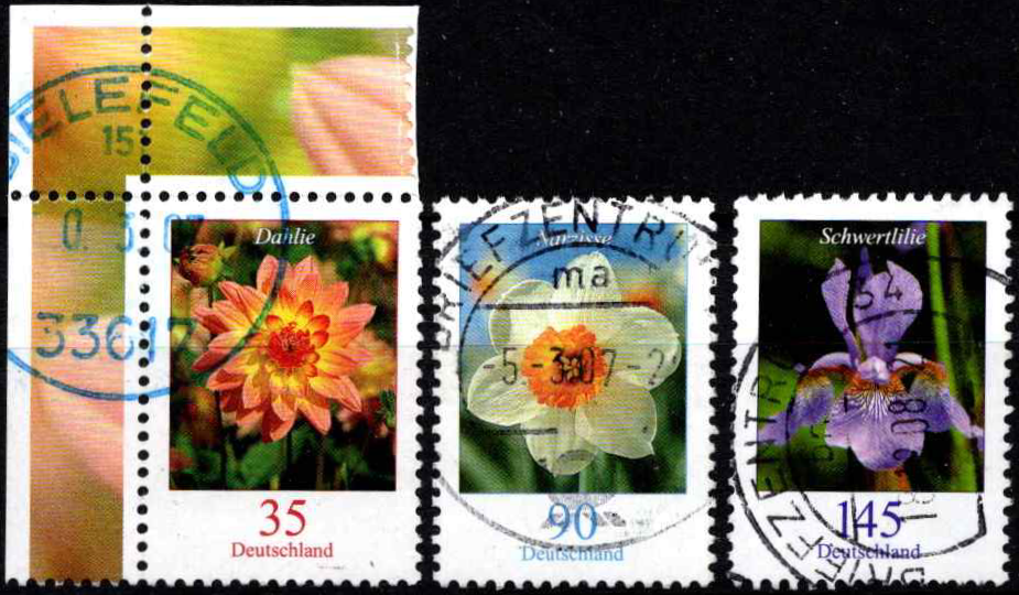 Vokietija, pilna serija, MiNr 2505-2507 Used (O)