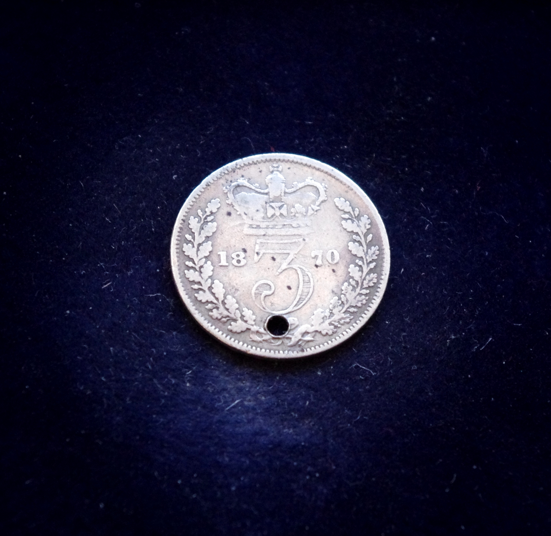 moneta, 3 pensai, Jungtinė Karalystė