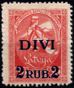 Originalus ženklas išleistas Pirmosios Nacionalinės Asamblėjos proga (MiNr 42)