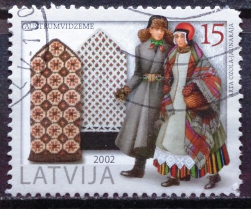 Pašto ženklas, Latvija
