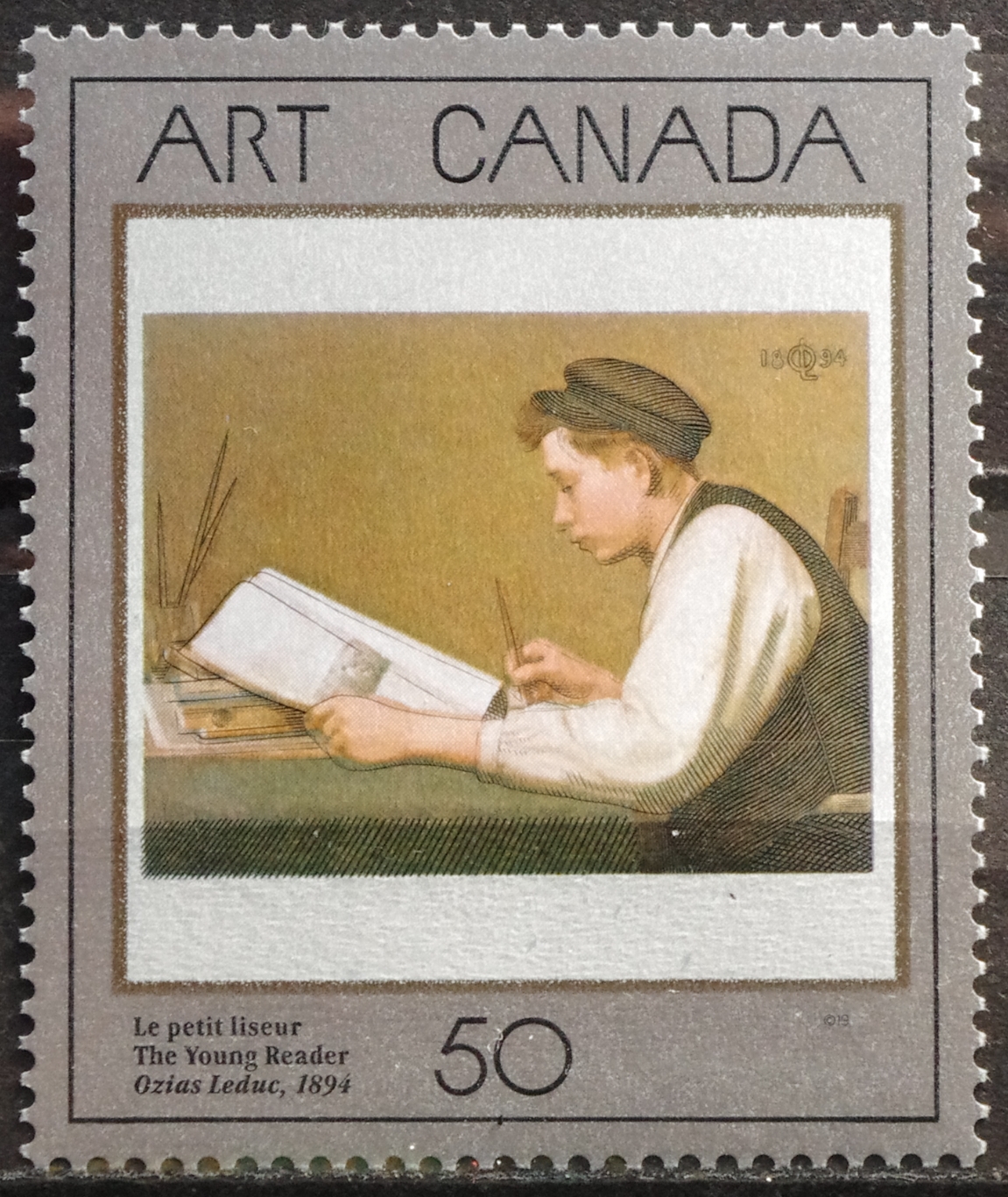 pašto ženklas, Kanada, paveikslas