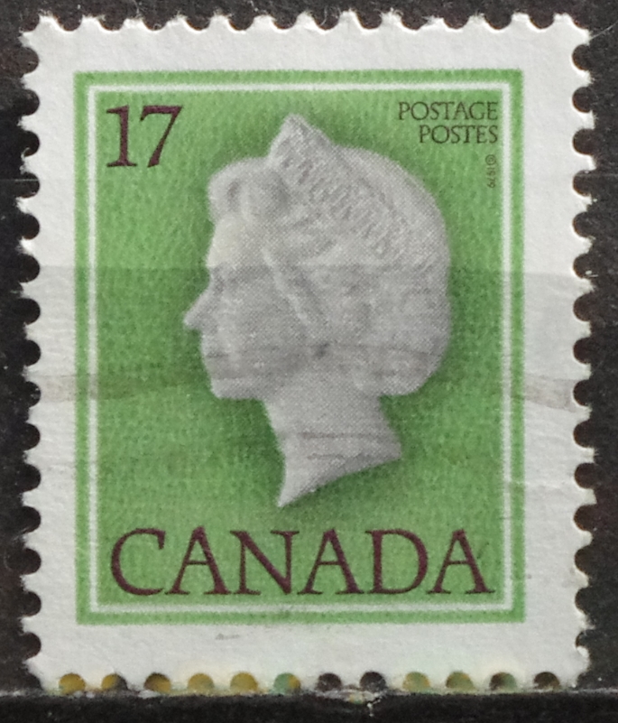 pašto ženklas, Kanada, karalienė Elžbieta II