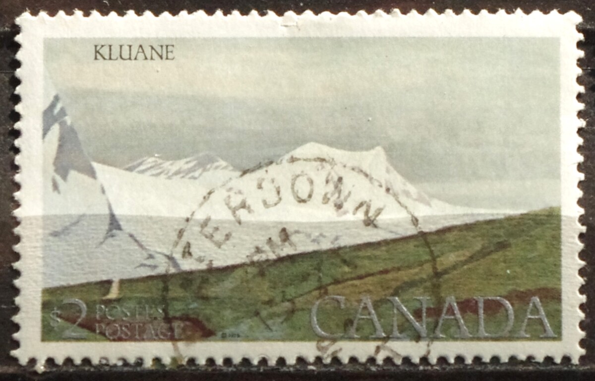 pašto ženklas, Kanada, Kluane Nacionalinis parkas
