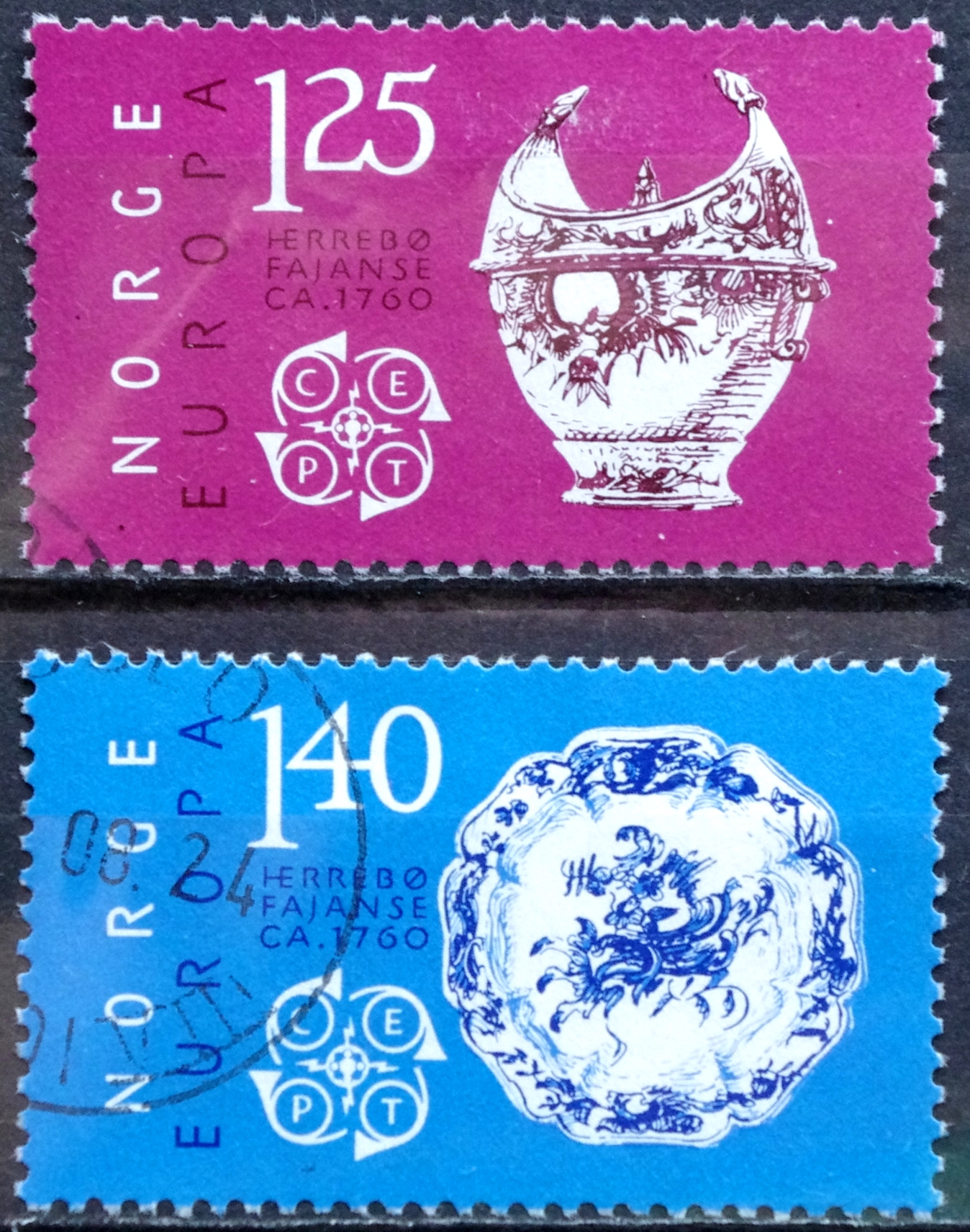 Pašto ženklai, Norvegija, Europa, rankdarbiai