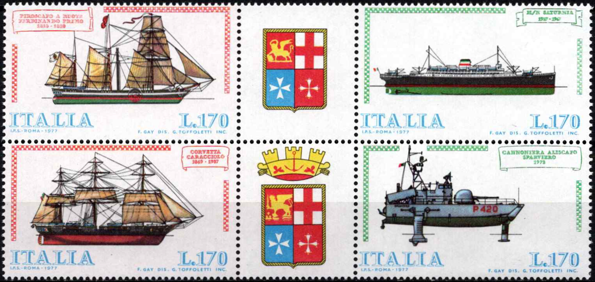 Italija, pilna serija, MiNr 1579-1582 MNH**