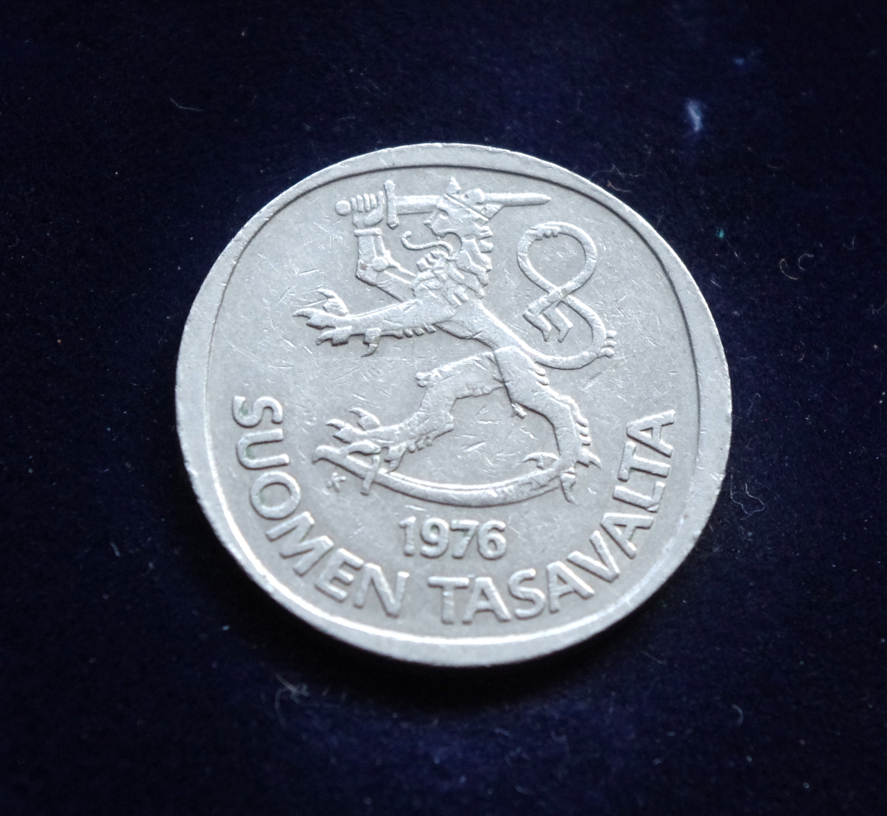 moneta, 1 markė, Suomija