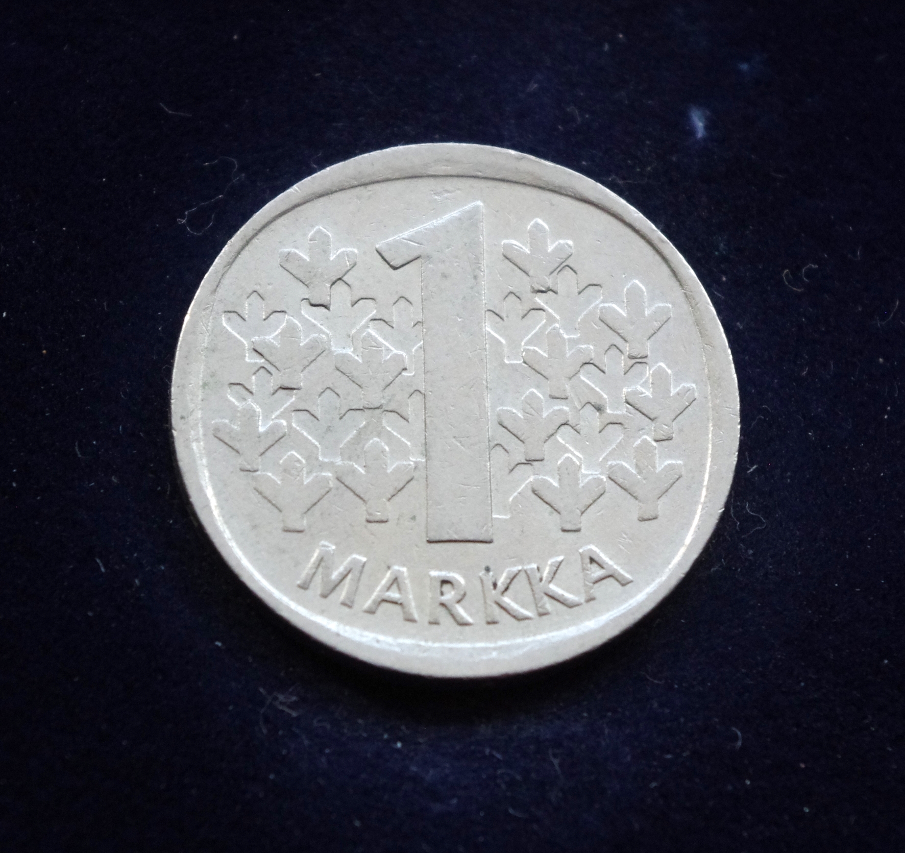 moneta, 1 markė, Suomija