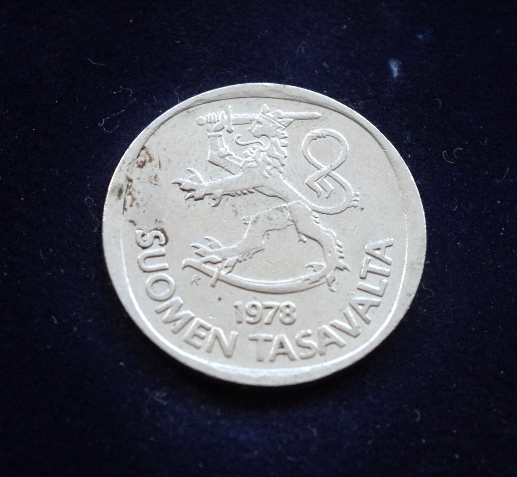 moneta, 1 markė, Suomija