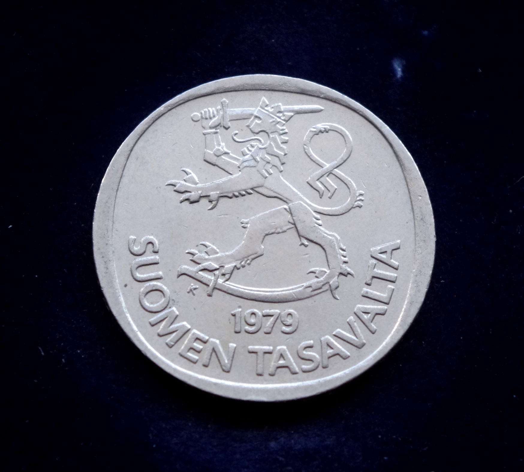 moneta, 1 markė, Suomija