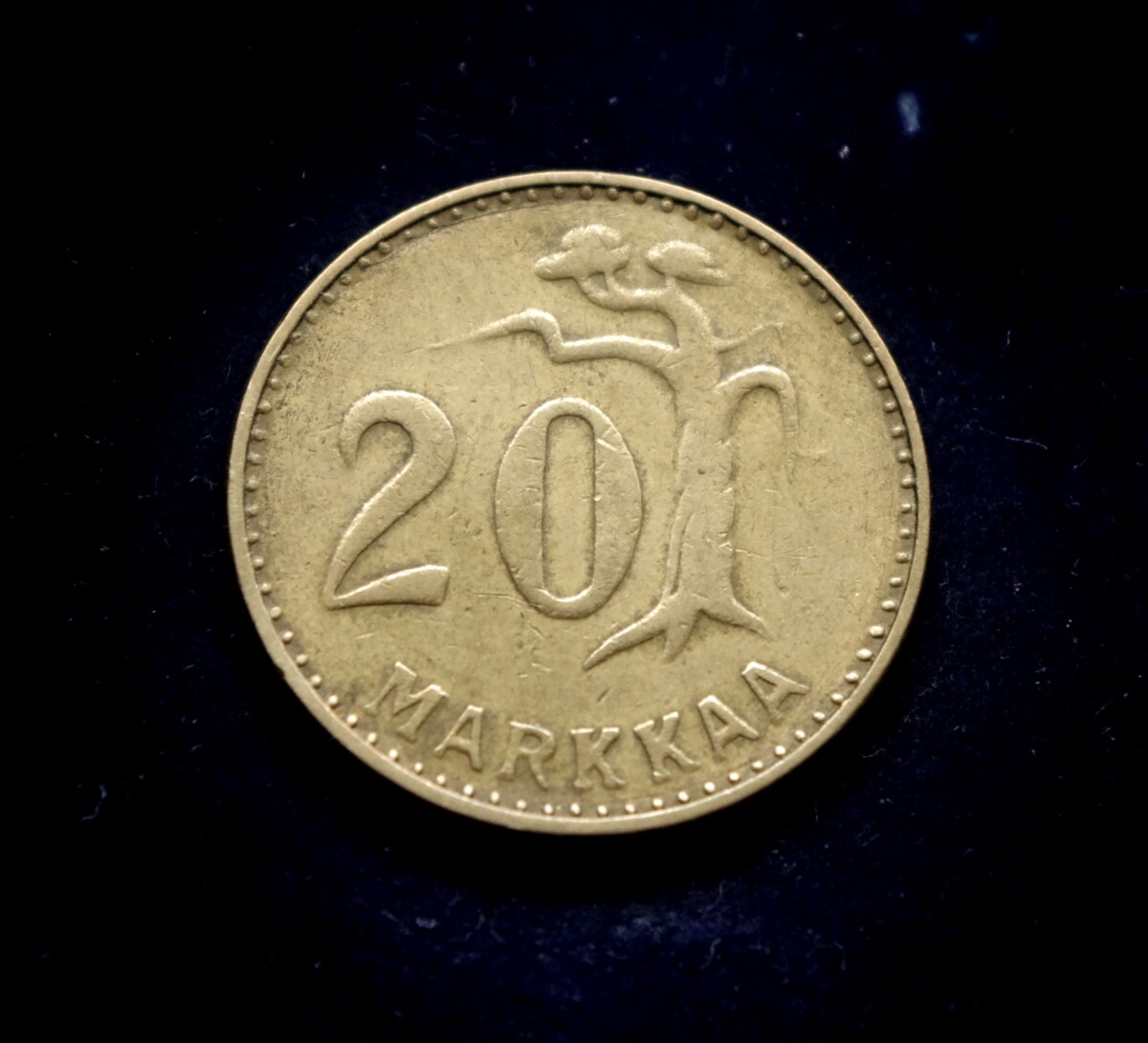 moneta, 20 markių, Suomija