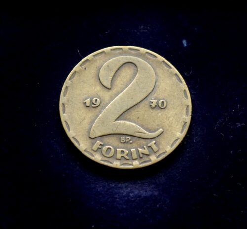 moneta, 2 forintai, Vengrija