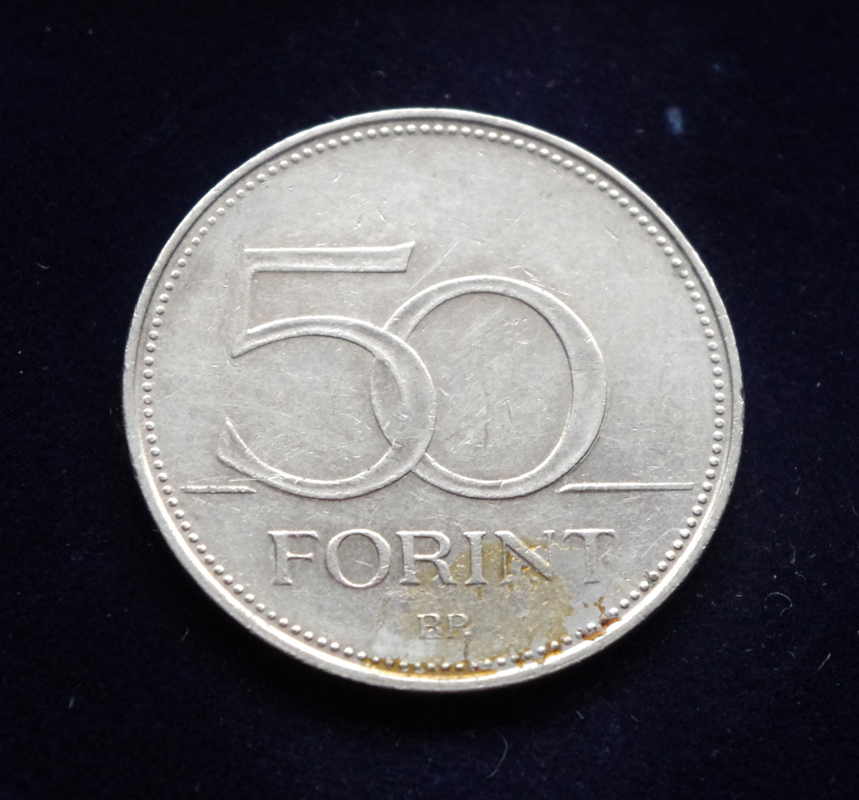 moneta, 50 forintų, Vengrija