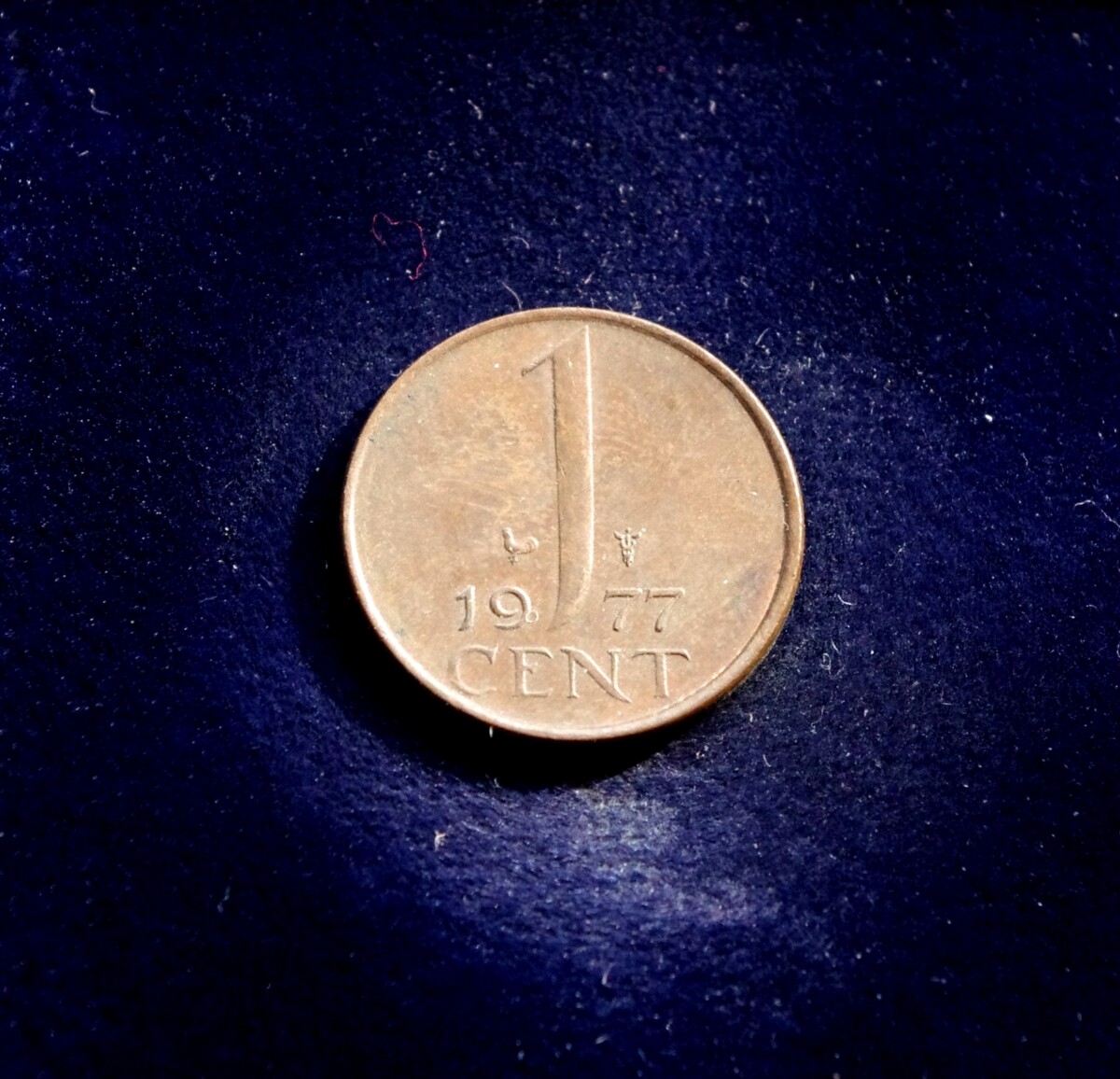 Moneta, 1 centas, Nyderlandai