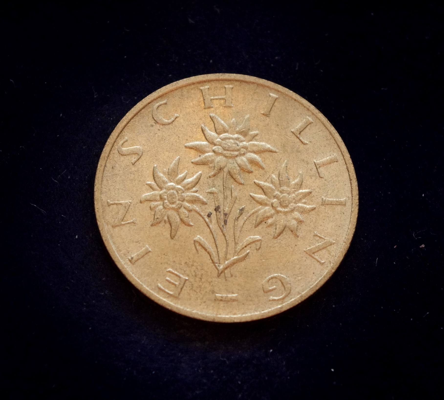 moneta, 1 šilingas, Austrija