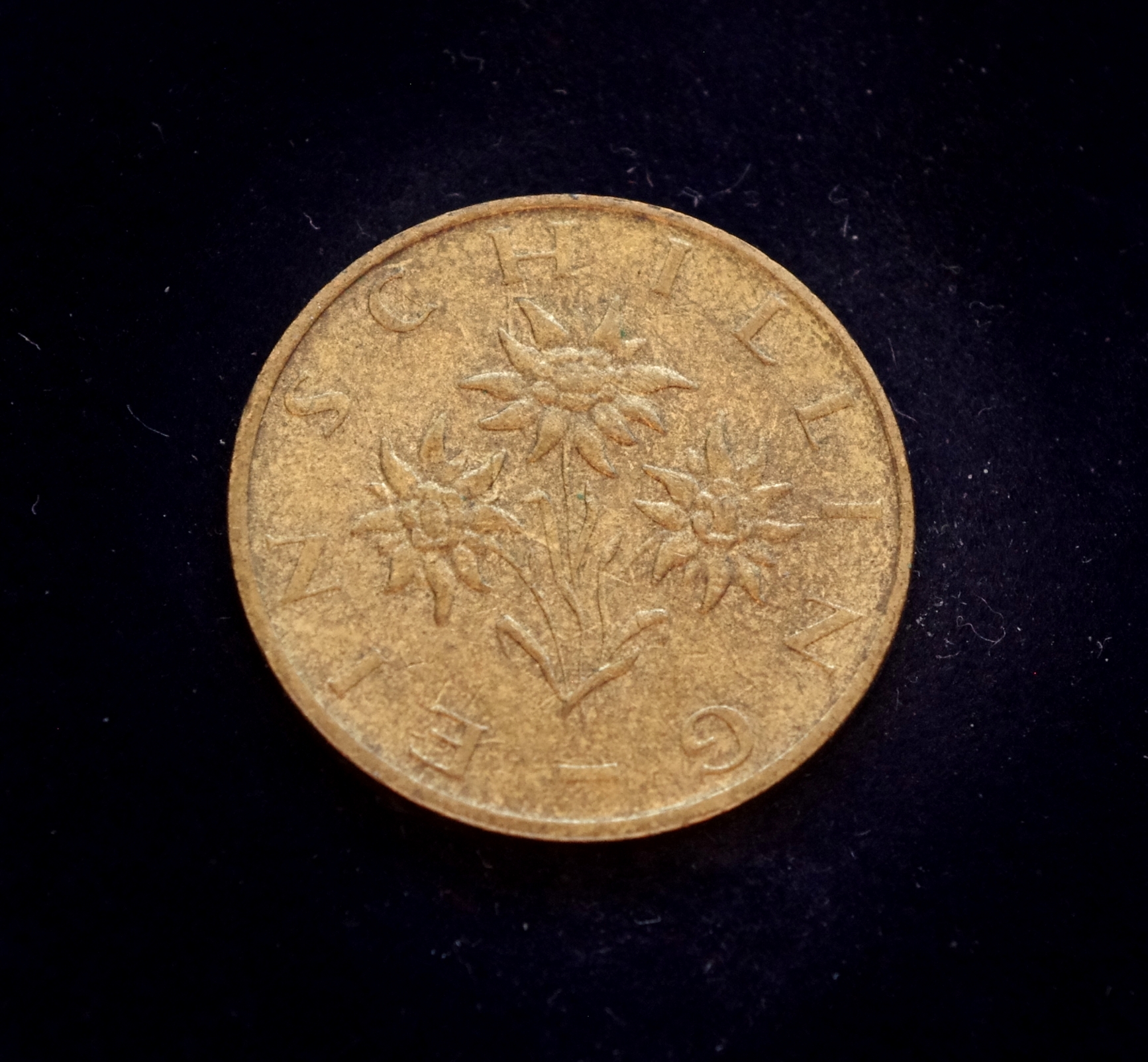 moneta, 1 šilingas, Austrija