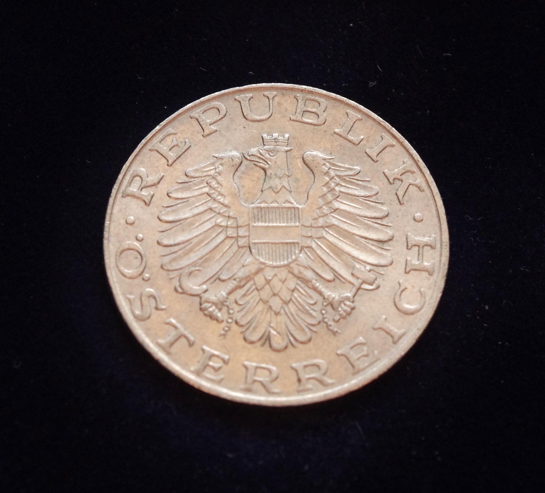 moneta, 10 šilingų, Austrija