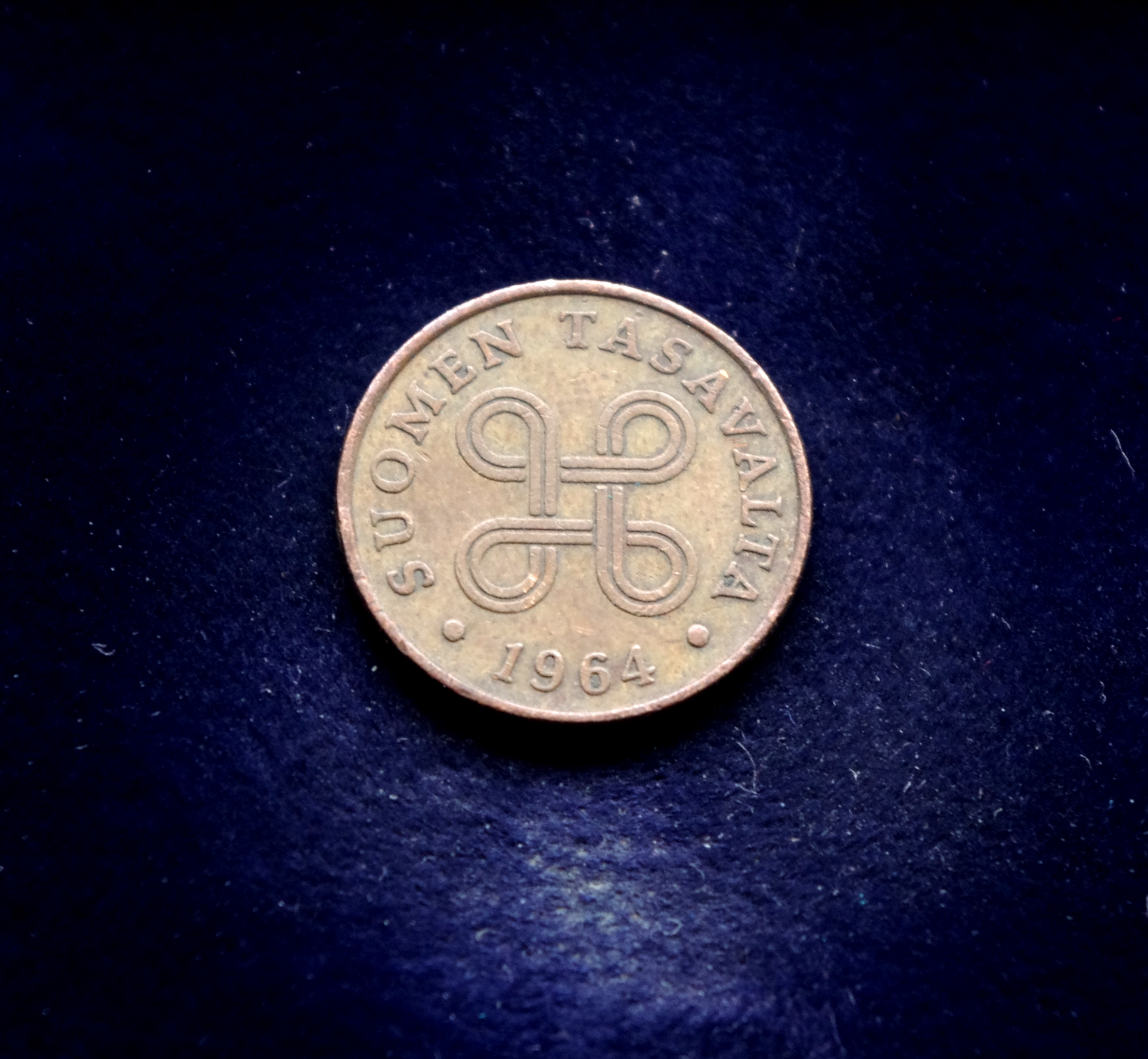 moneta, 1 pensas, Suomija