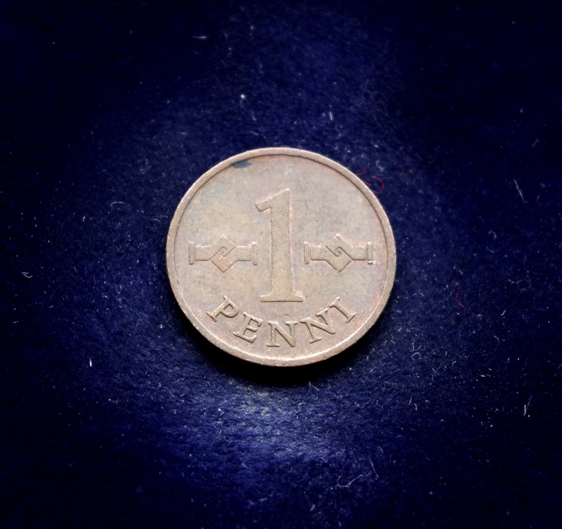 moneta, 1 pensas, Suomija