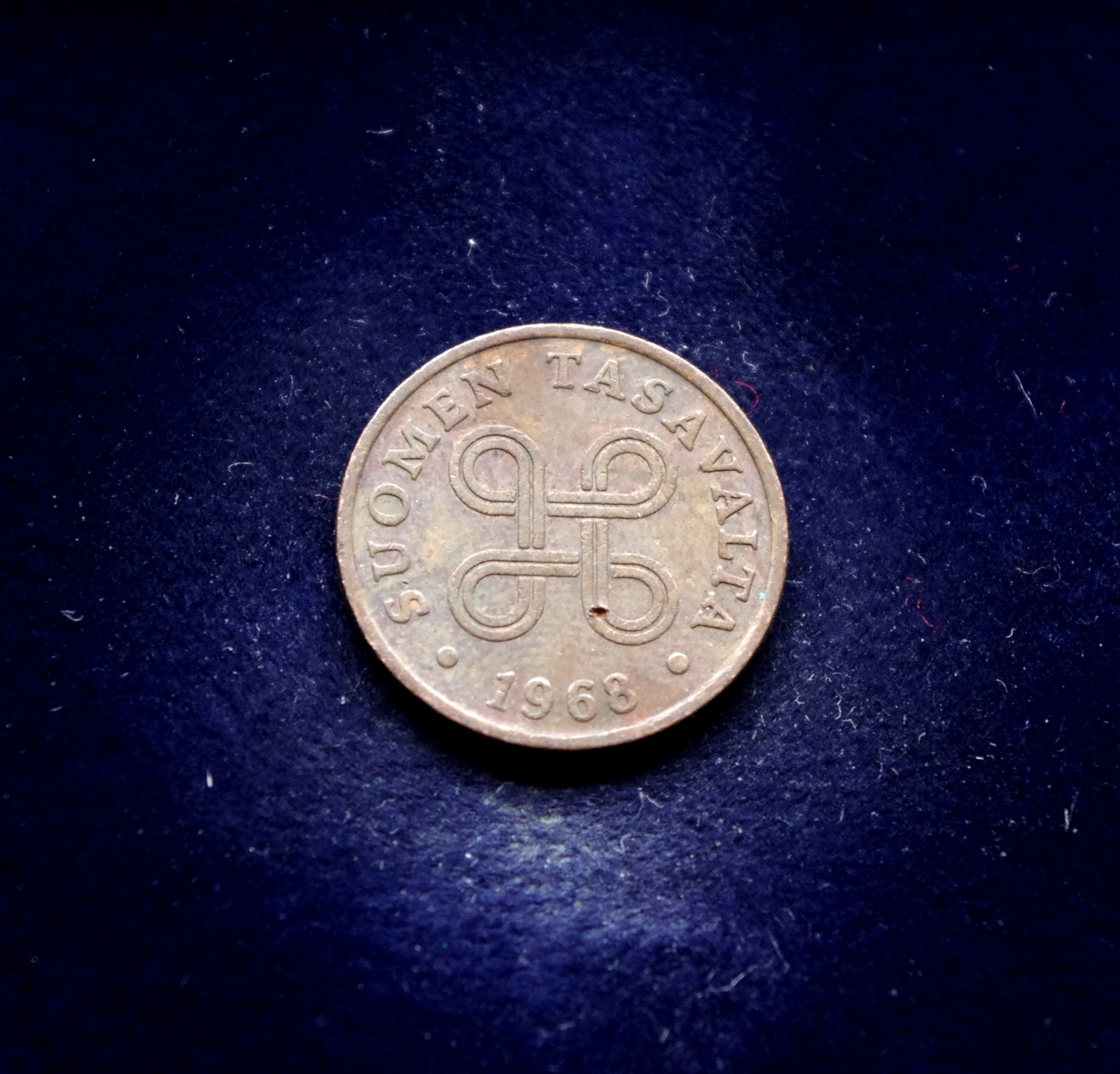 moneta, 1 pensas, Suomija