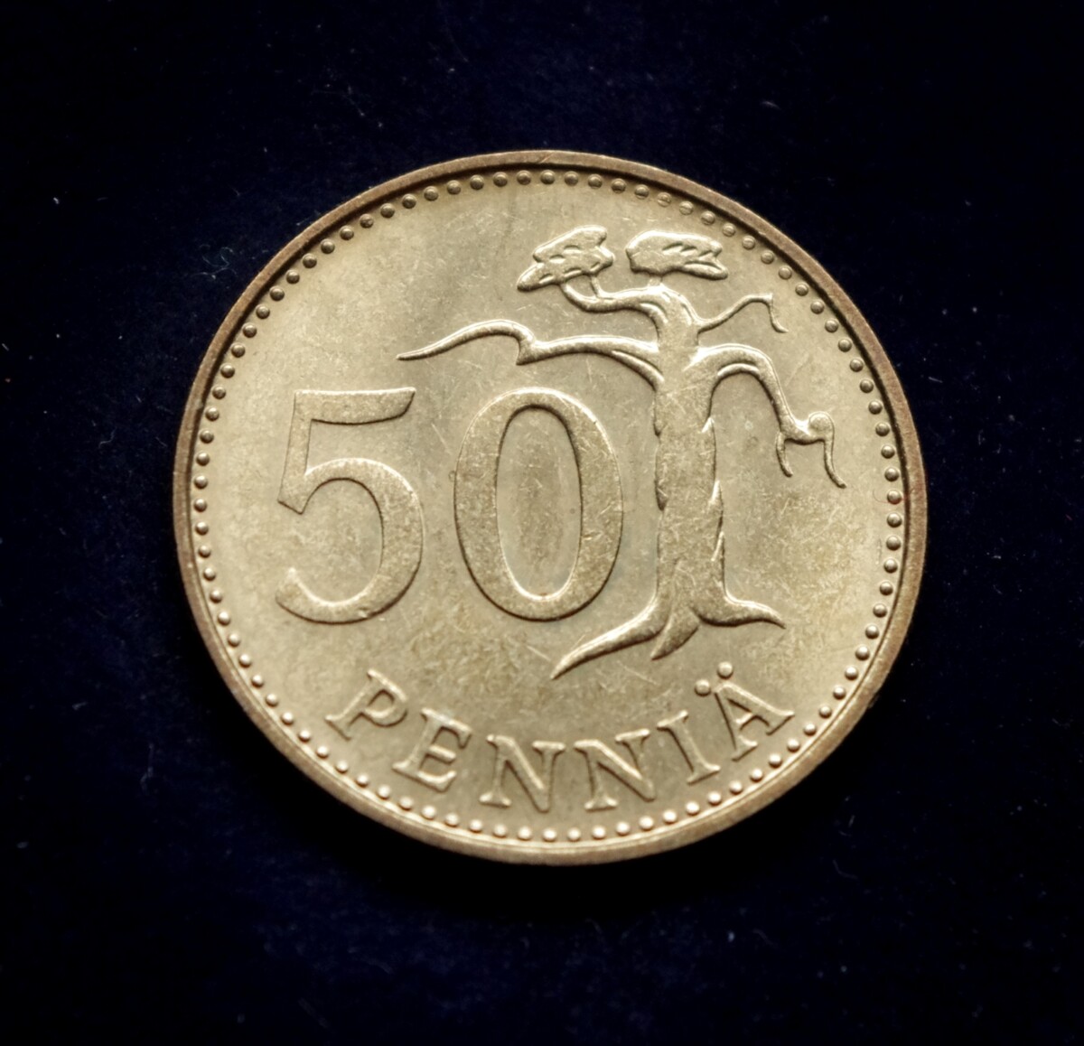moneta, 50 pensų, Suomija